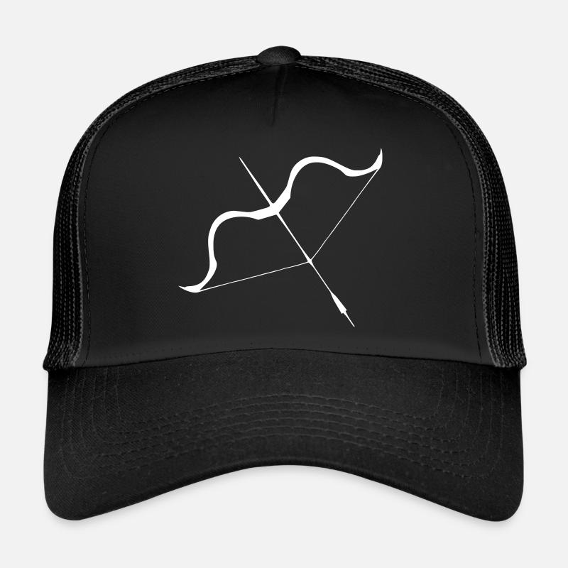 Pfeil und Bogen design Trucker Cap