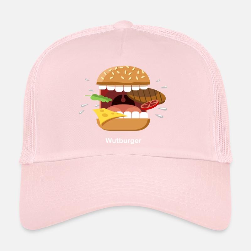 Colère / hamburger hurlant Casquette trucker 