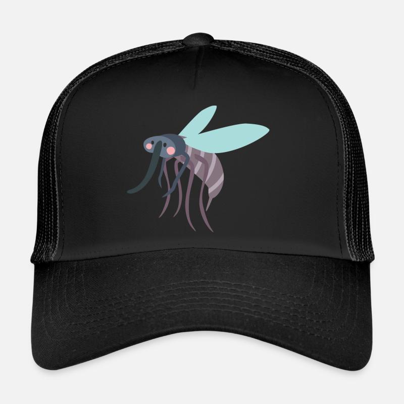 Moskito - Trucker Cap - Schwarz/Schwarz