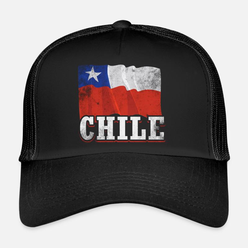 Chile flag Trucker Cap