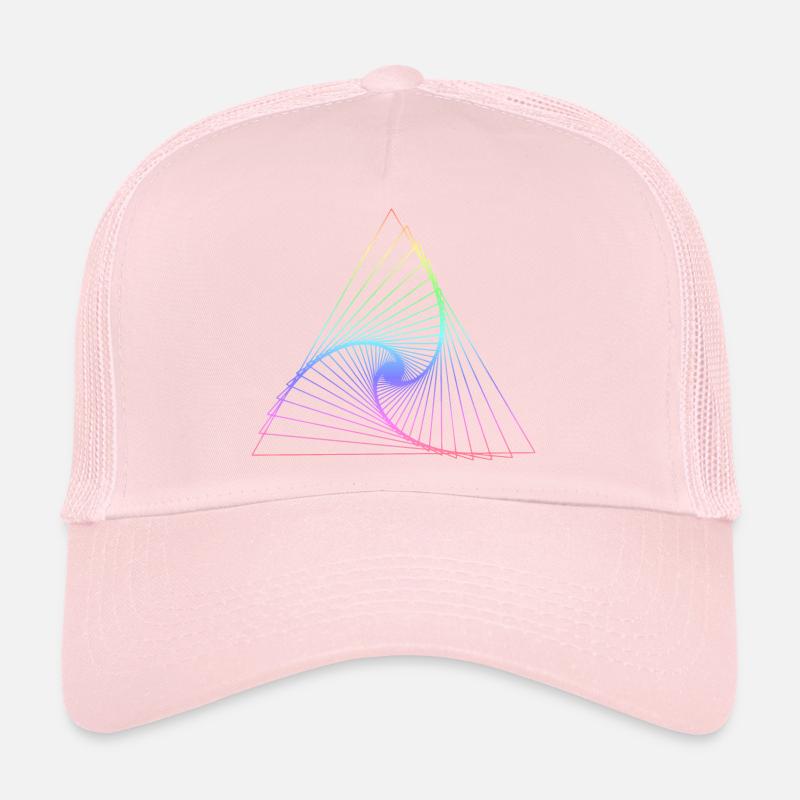 Dreieck Regenbogen Trucker Cap