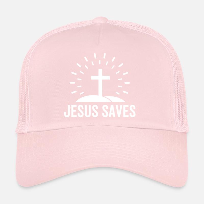 Jésus sauve Casquette trucker 