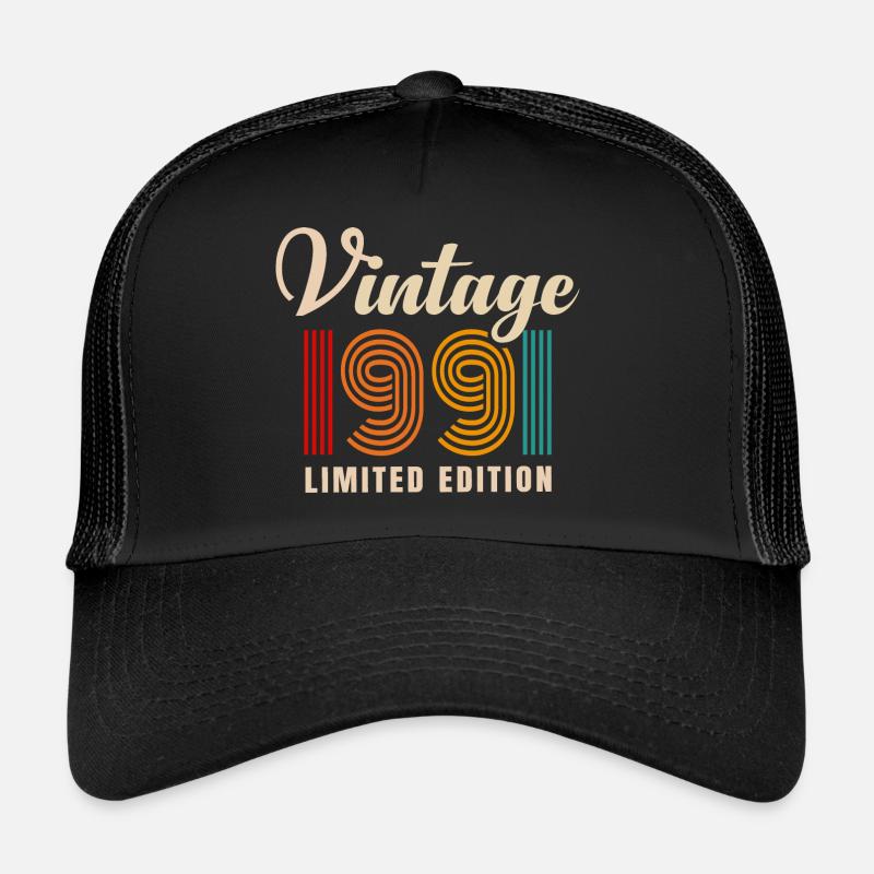 MILLÉSIME 1991. 30e anniversaire Casquette trucker 