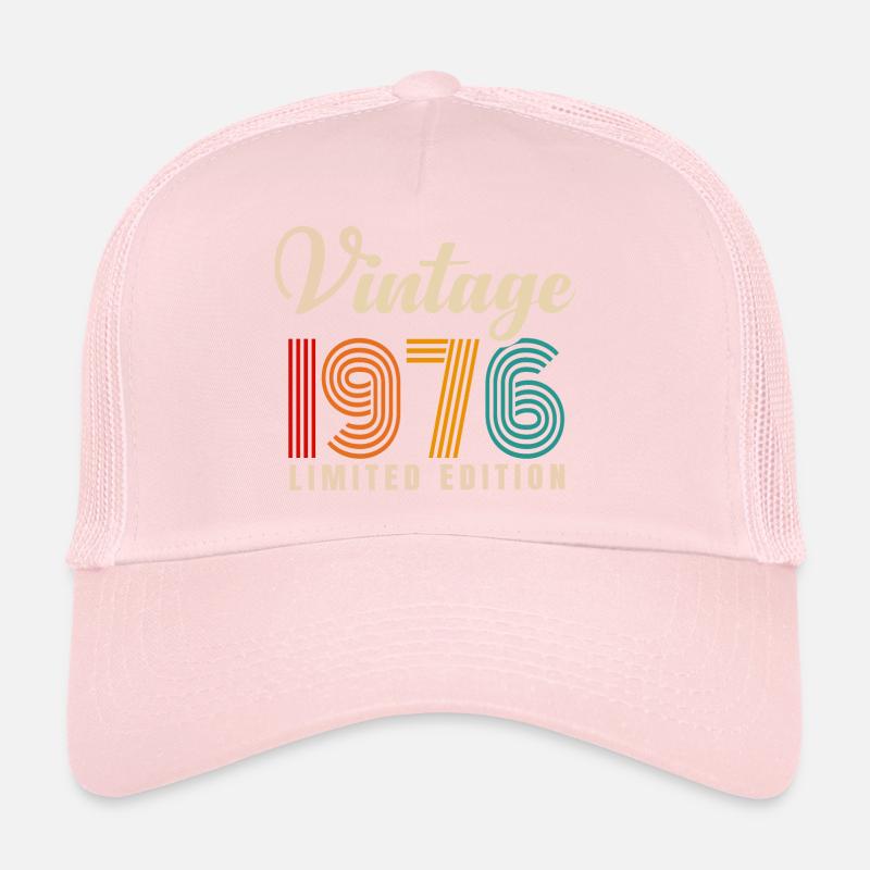 MILLÉSIME 1976. 45e ANNIVERSAIRE Casquette trucker 