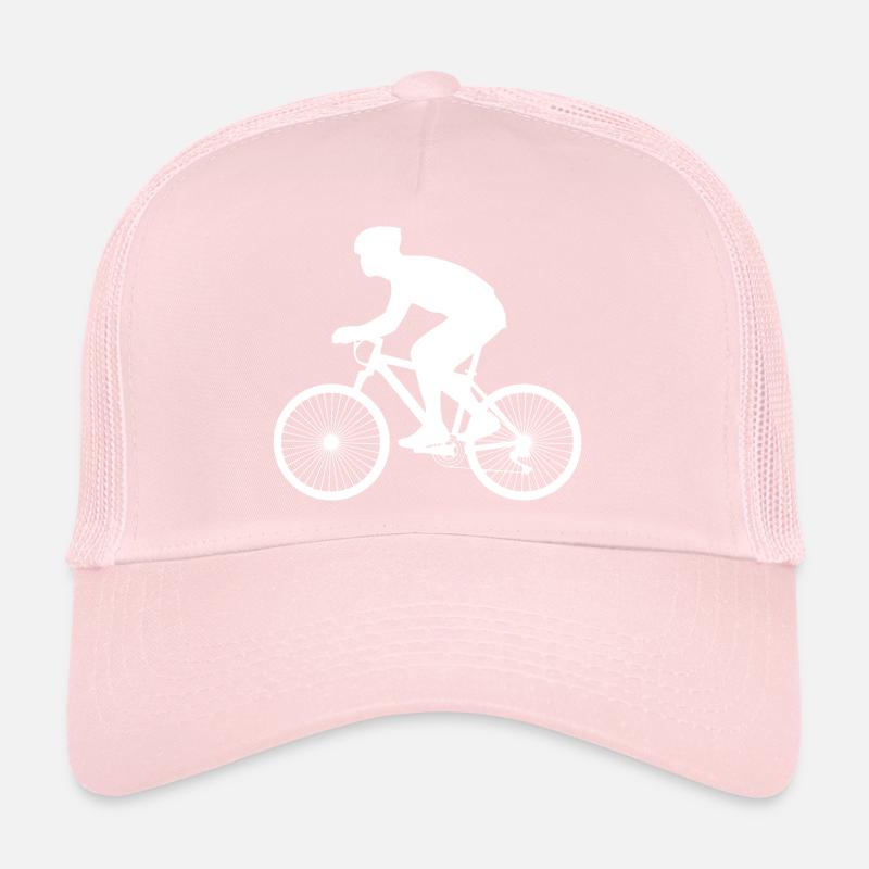 Vélo blanc Casquette trucker 