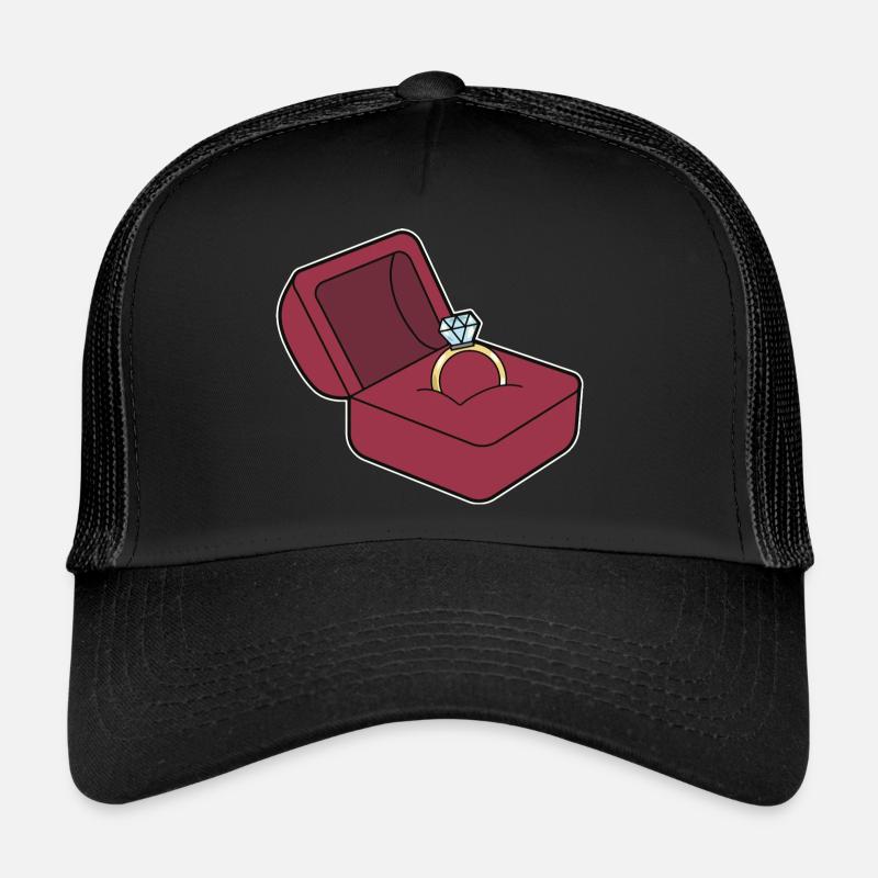 Demande en mariage Casquette trucker 