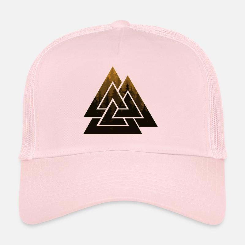 valknut tattoo viking Trucker Cap