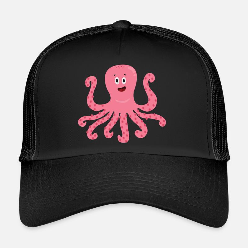 Poulpe Casquette trucker 