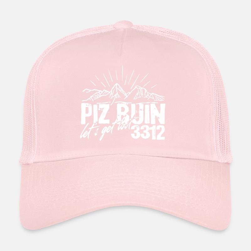 Piz Buin Silvretta Engadin Graubünden Vorarlberg Trucker Cap