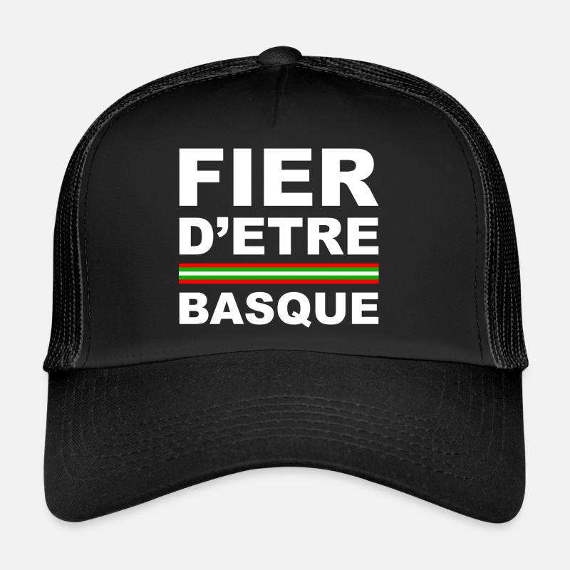 Fier d'être BASQUE - Casquette trucker 