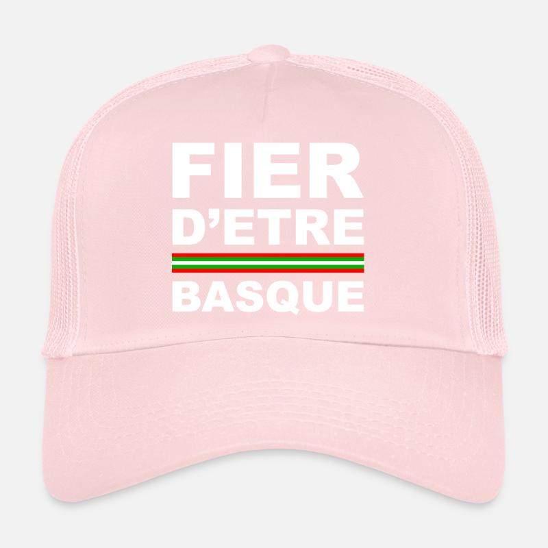Fier d'être BASQUE - Casquette trucker 
