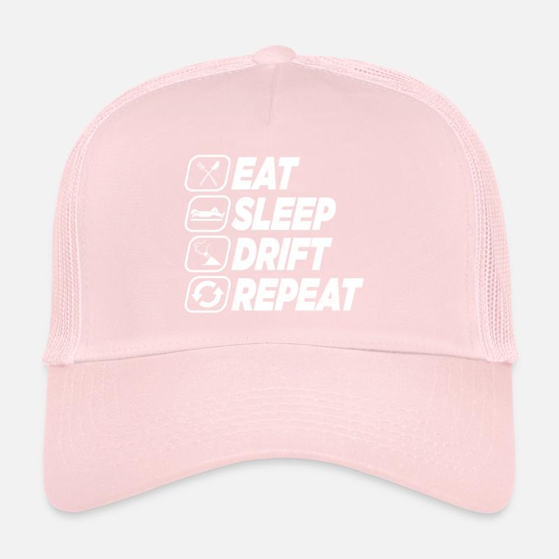 MANGER SOMMEIL DÉRIVE RÉPÉTER Casquette trucker 