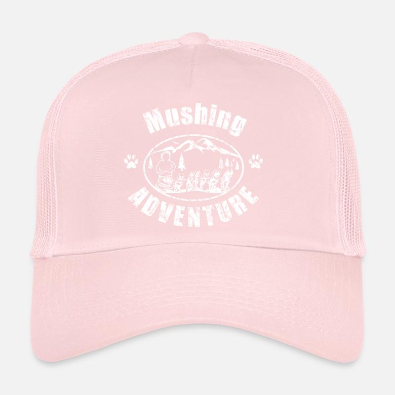 Husky Mushing Trucker Cap