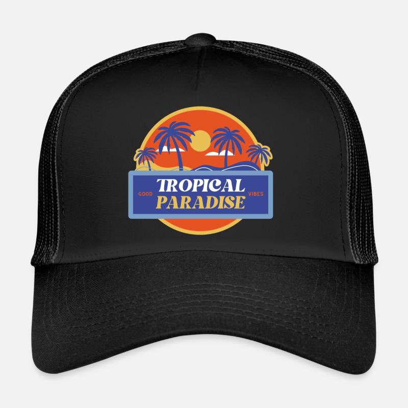 TROPICAL PARADIES - Good Vibes. time to chill. NEU Trucker Cap