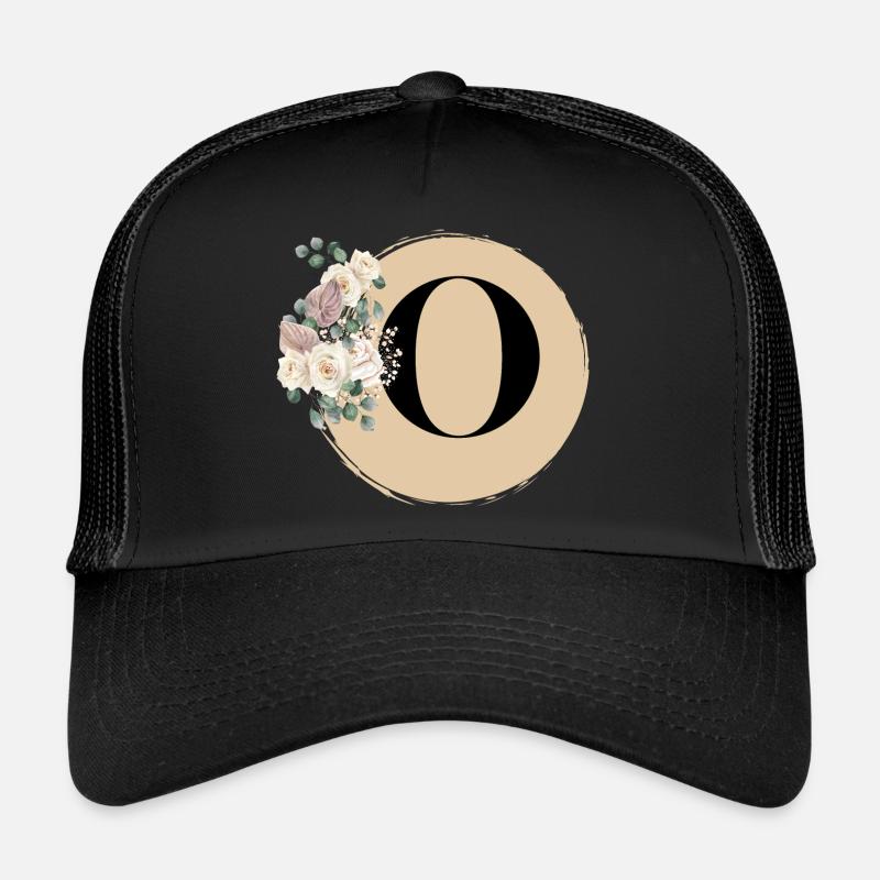 lettre O Casquette trucker 