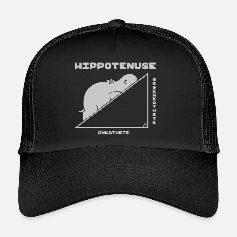 Hippotenuse (Édition Hippone et Pythagore) Casquette trucker 