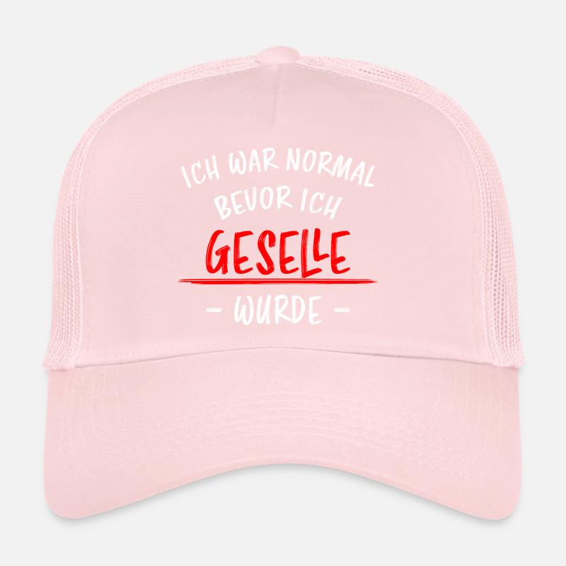 Geselle Lustiger Spruch Gesellenprüfung Geschenk Trucker Cap