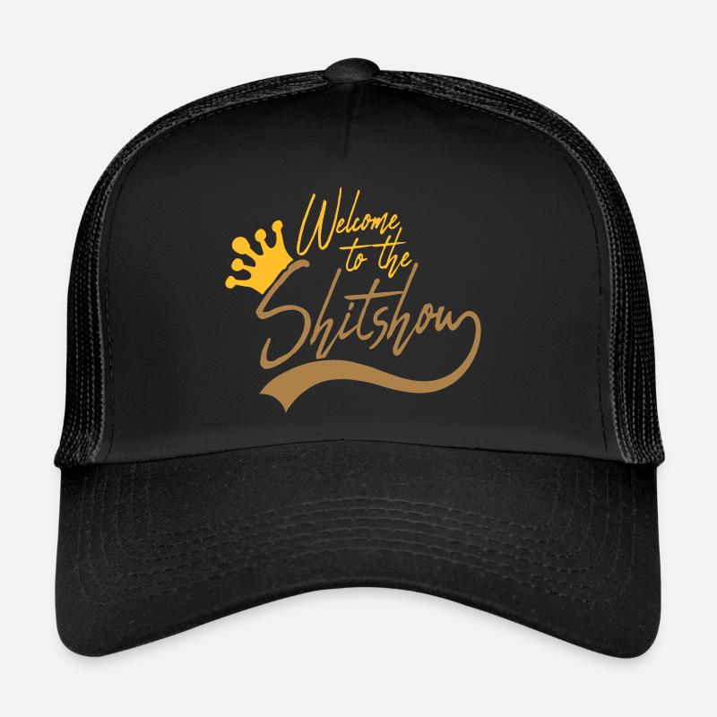 Krone Bienvenue Shitshow Casquette trucker 