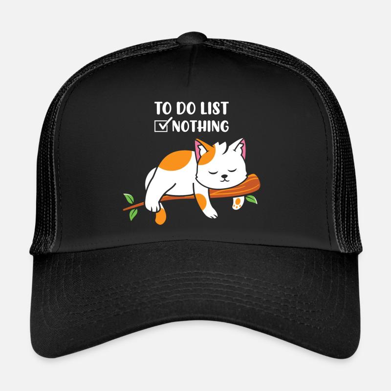 To do list , Nothing Trucker Cap