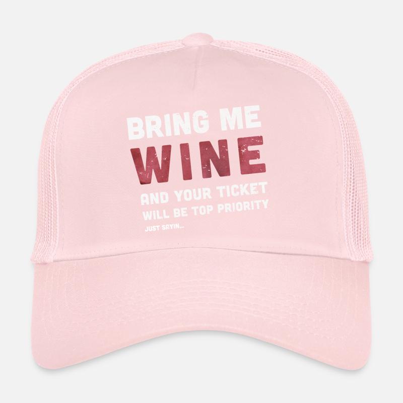 Vin et support technique Casquette trucker 