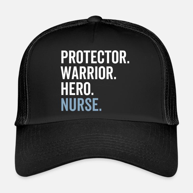 Protector Krieger Held Krankenschwester Trucker Cap