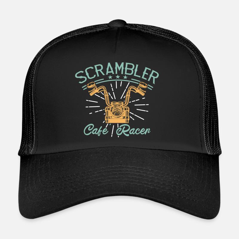Chopper, Scrambler, Ape T-Shirt Trucker Cap