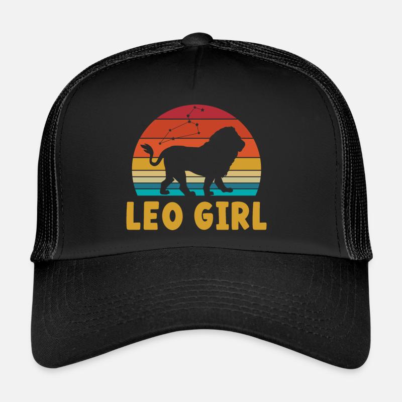 Signe du zodiaque Lion Casquette trucker 