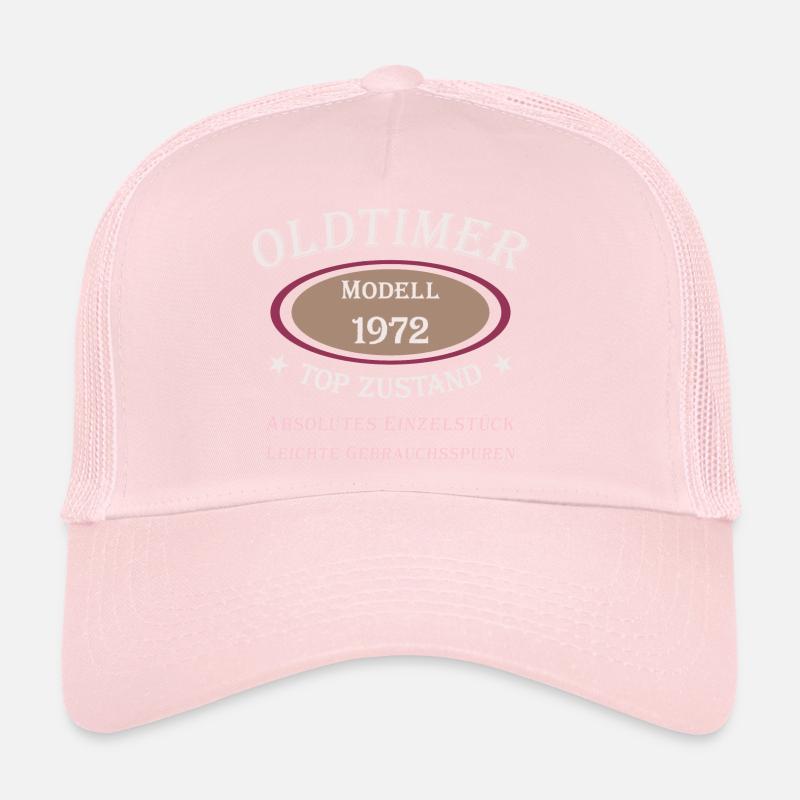 50th Birthday Oldtimer Model 1972 Trucker Cap