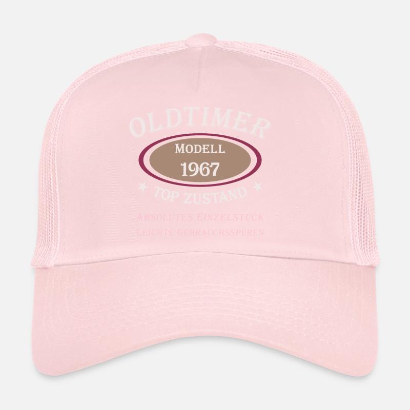 Oldtimer 55th birthday 1967 Absolute unique piece Trucker Cap