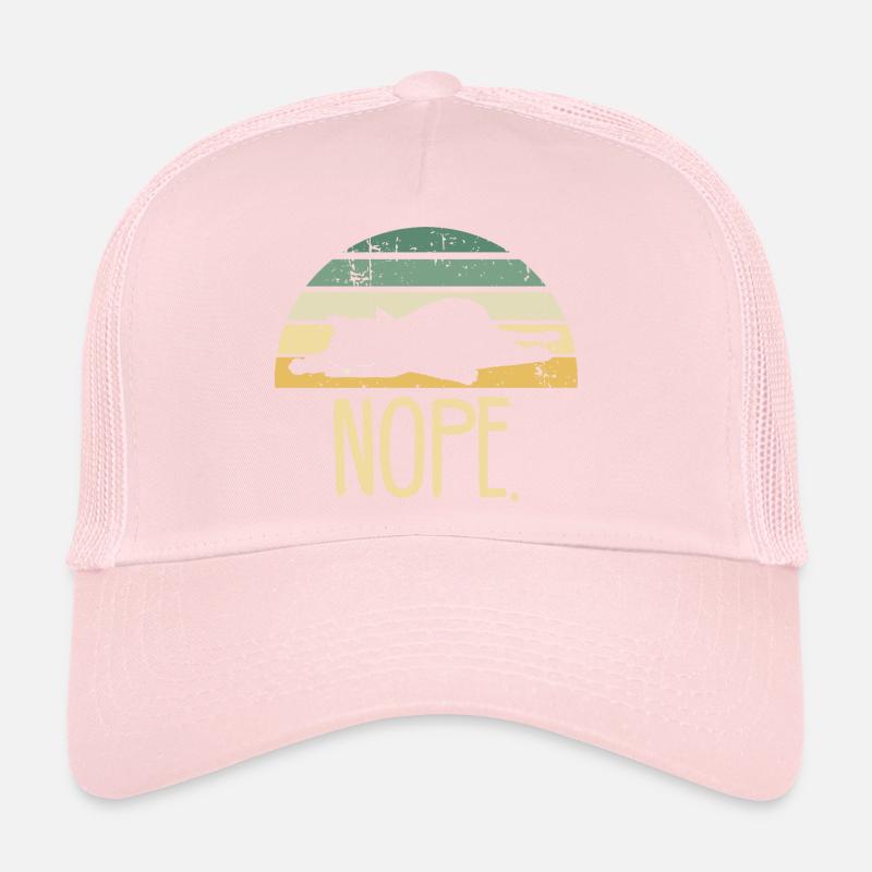 Katze Nope Retro Trucker Cap