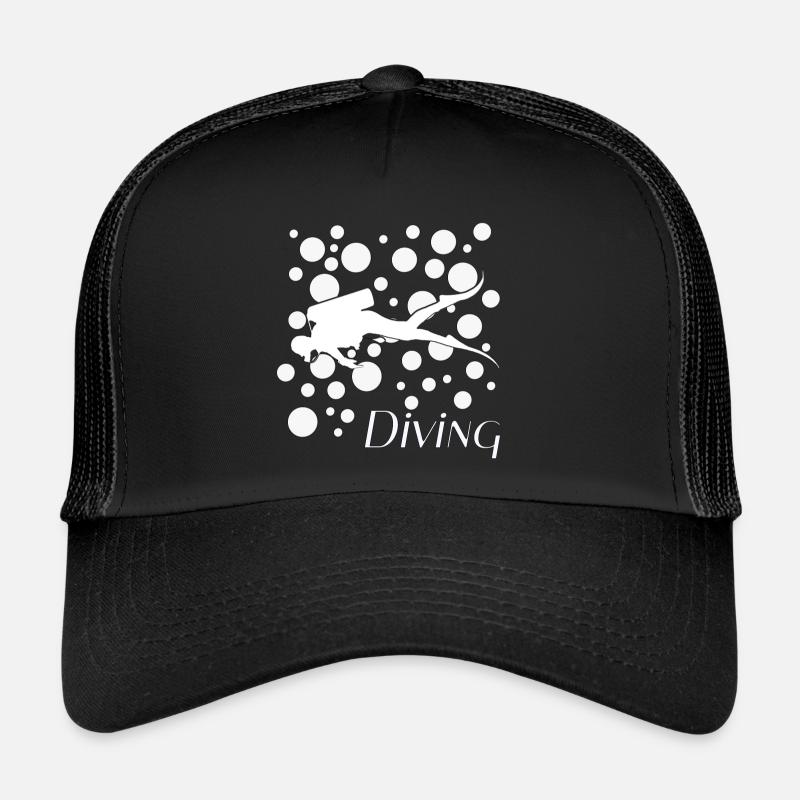 Scuba Diver tauchen Trucker Cap