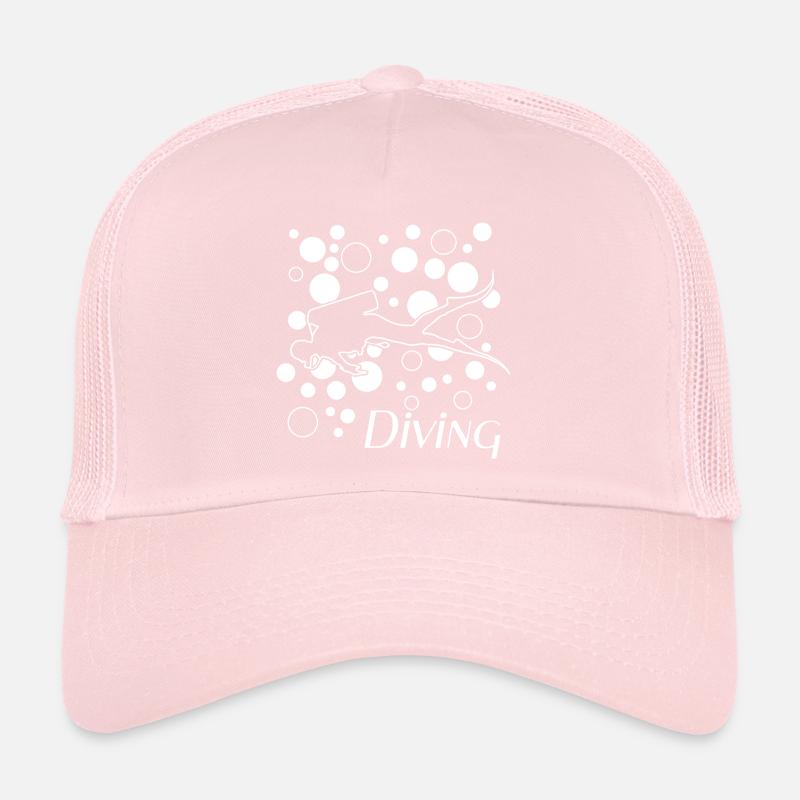 Scuba Diving Trucker Cap