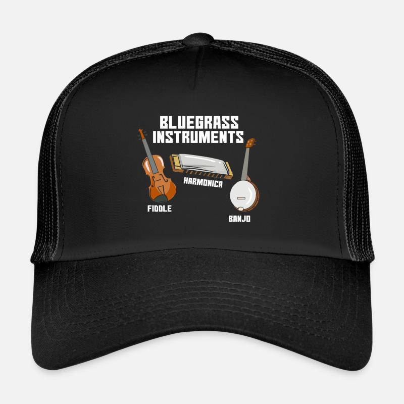 Musique bleue Casquette trucker 
