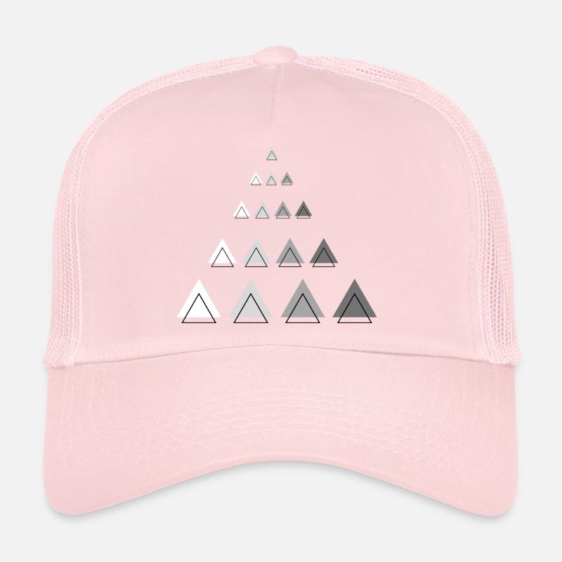 Triangles Forme Montagne Décoration Moderne Casquette trucker 