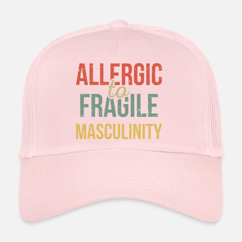 Allergic To Fragile Masculinity III Trucker Cap
