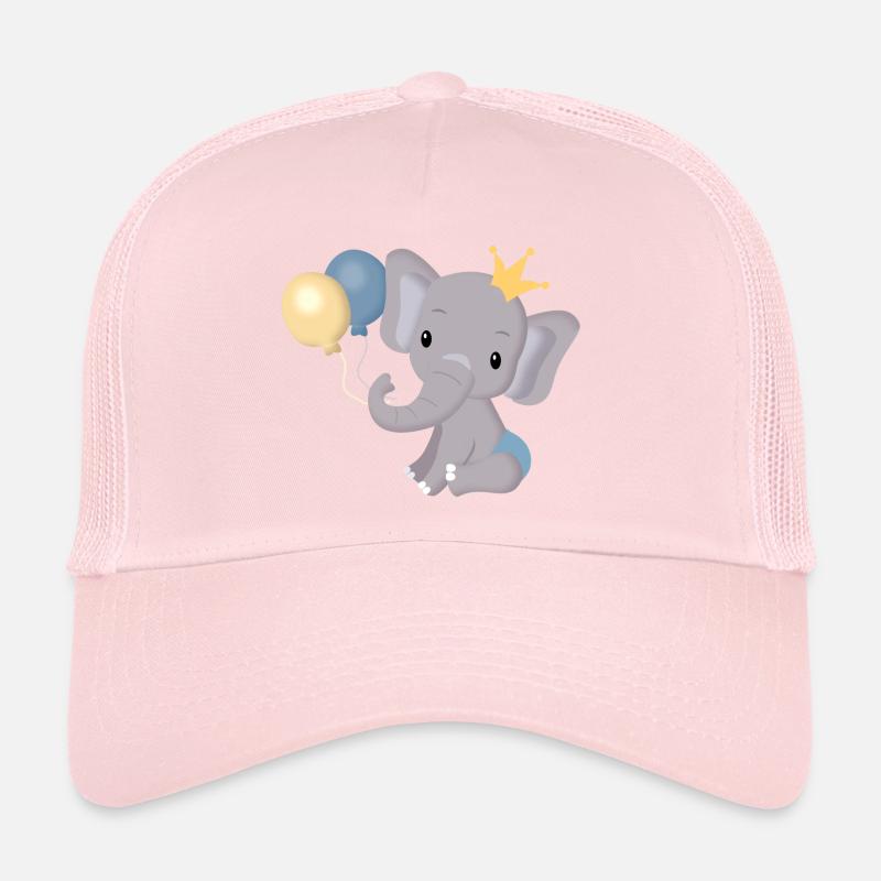 Elephant bébé premier anniversaire 1 an Casquette trucker 