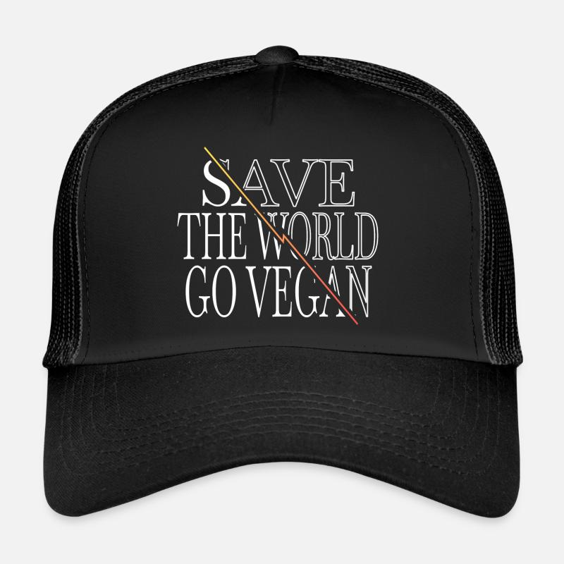 veganism birthday present statement present idea Trucker Cap