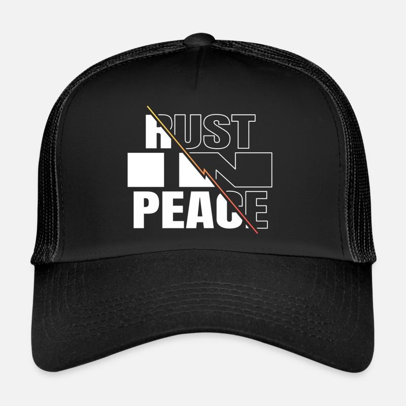 quote robotics engineering frc robotics tshirt - Trucker Cap - Schwarz/Schwarz
