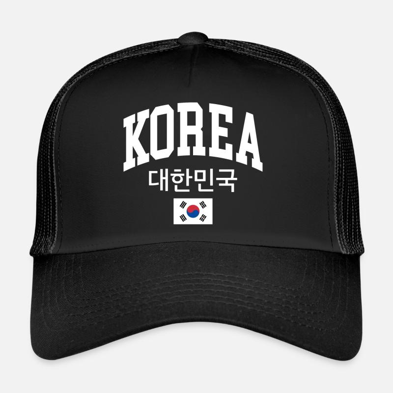 Korea - Trucker Cap - black/black