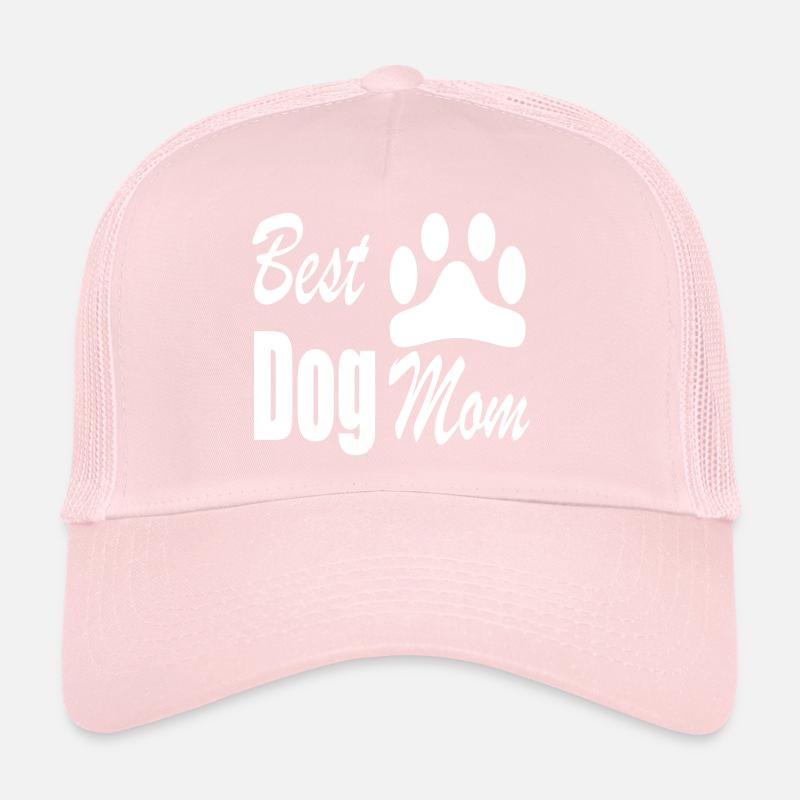 Best Dog Mom Trucker Cap