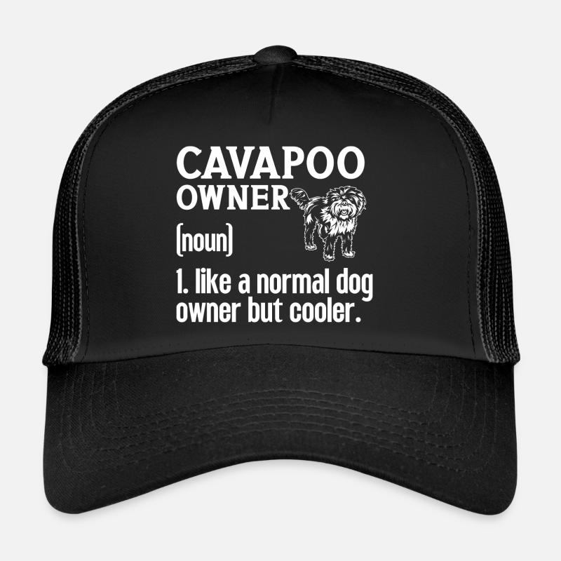 Cavapoo Cavoodle Capoodle Chien Casquette trucker 