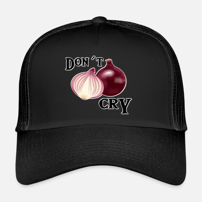 Ne pleure pas oignon mal d’amour Casquette trucker 