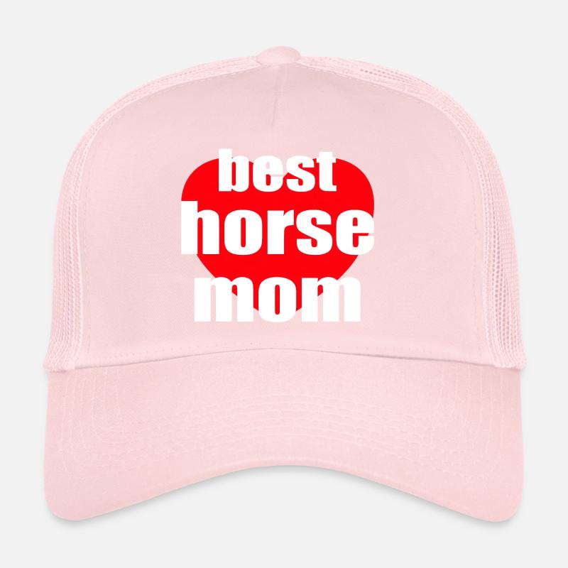 Meilleure maman cheval Casquette trucker