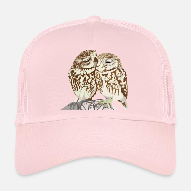 Hiboux câlins Casquette trucker 