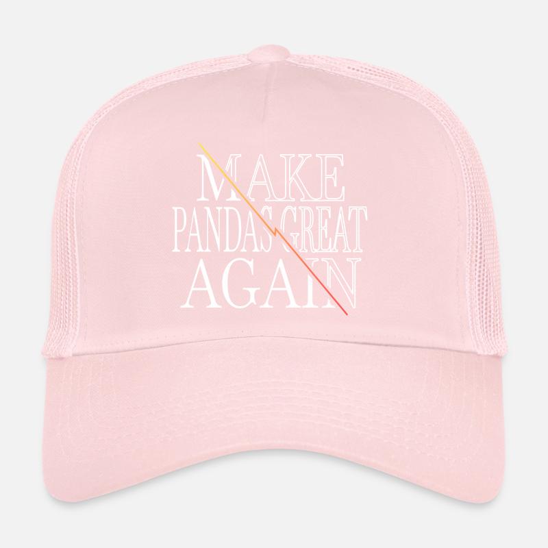 Panda Joke Drôle Dictons Idée présente heureux Casquette trucker 
