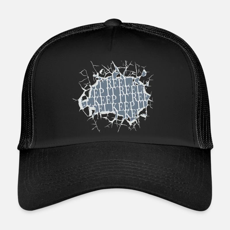 fish hook baltic sea rainbow trout cool sea jokes Trucker Cap