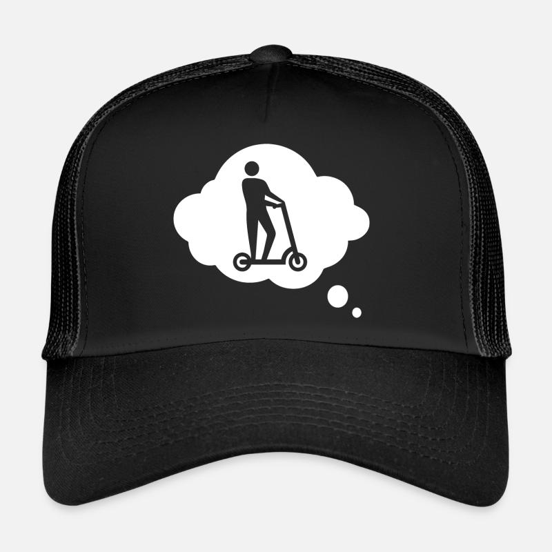 E-Scooter E-Roller Scooter Casquette trucker 