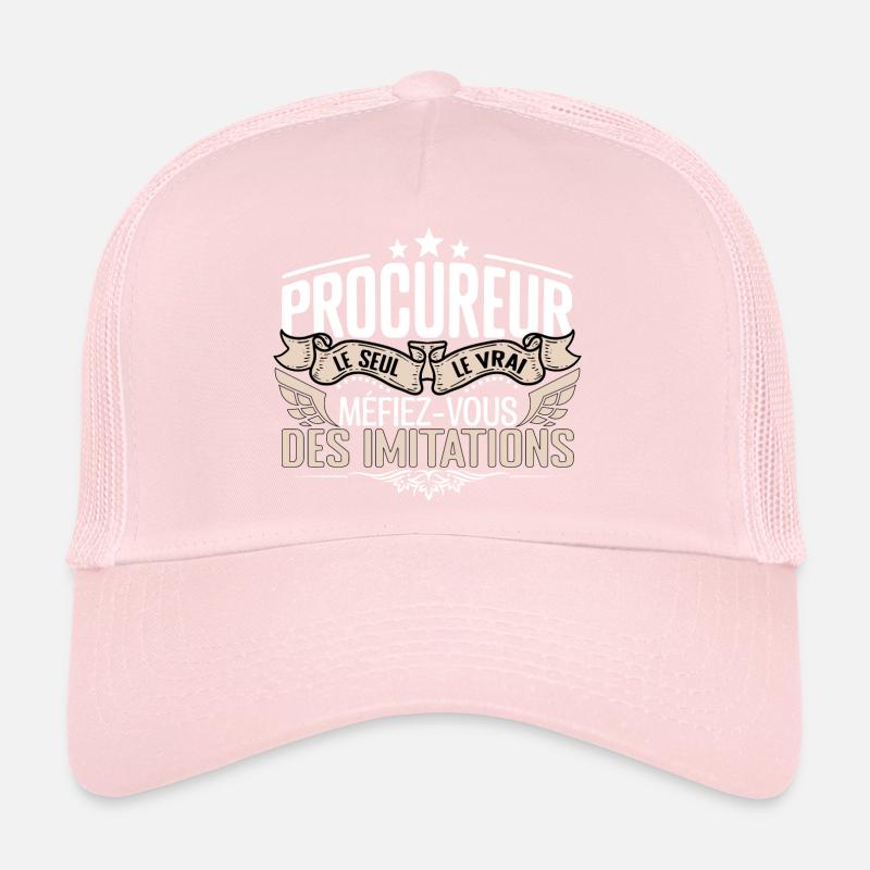 Procureur le seul Procureur le vrai Procureur Casquette trucker 
