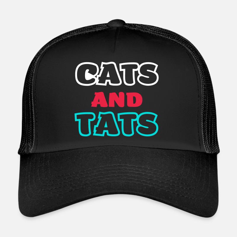 Cat and Tats Casquette trucker 