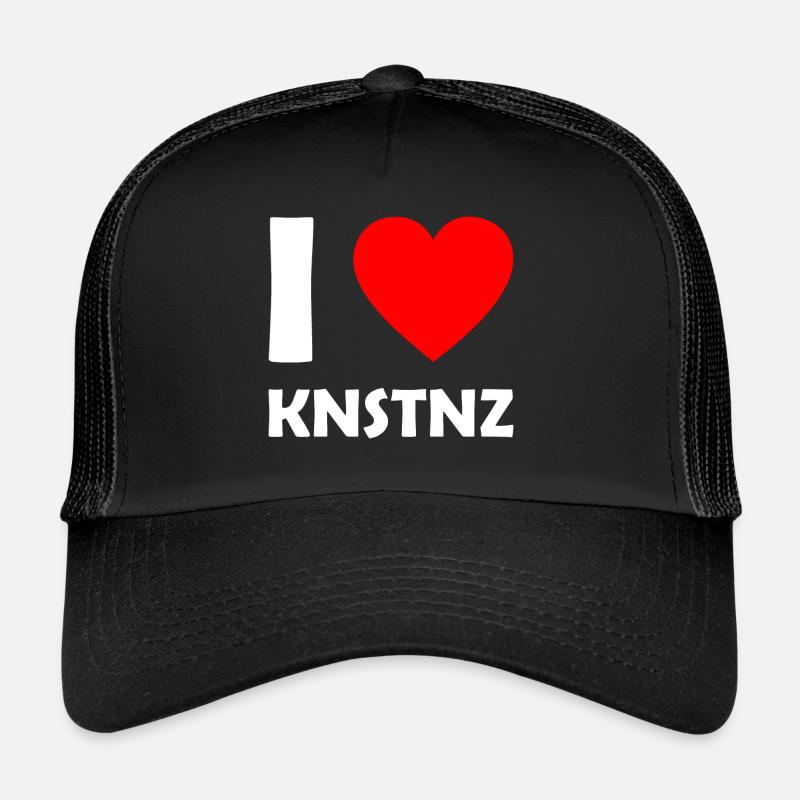 J’aime Constance - Lac de Constance - KNSTNZ Casquette trucker 